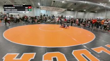 157 lbs Champ. Round 2 - Tommy Cearns, Bennett vs Sam Matlock, Chaparral
