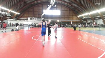 130A lbs Semifinal - Riley Bernash, Journeymen vs Bronco Campsey, Barn Brothers