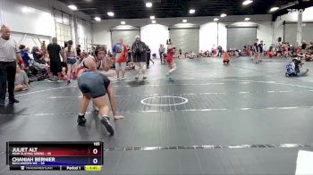 165 lbs Round 3 (8 Team) - Juliet Alt, MGW Slaying Sirens vs Chaniah Bernier, Buccaneers WC