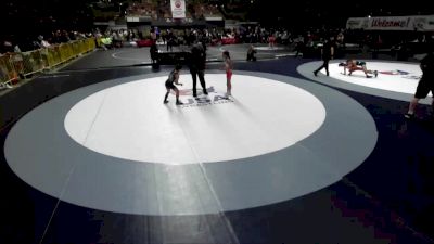 64 lbs Semis - Sofia Munoz vs Leeliah Torres, Crusader Wrestling