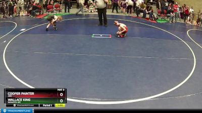 75 lbs Round 2 - Wallace King, Wasatch WC vs Cooper Painter, JWC