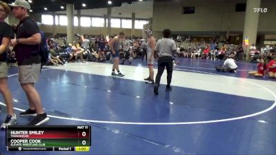 190 lbs Cons. Round 4 - Cooper Cook, Elevate Wrestling Club vs Hunter Smiley, Toughhouse