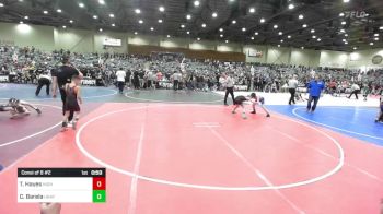 86 lbs Consi Of 8 #2 - Travis Hayes, Nighthawks WC vs Casen Barela, Unaffiliated