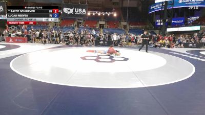 132 lbs Champ. Rd Of 32 - Rayce Schriever, CO vs Lucas Reeves, PA