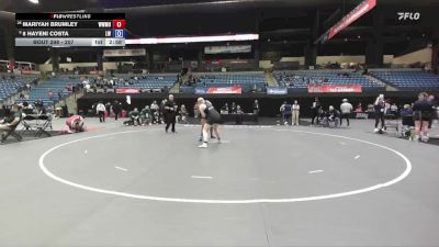 207 lbs Cons. Round 4 - 8 Hayeni Costa, Lindsey Wilson vs Mariyah Brumley, William Woods