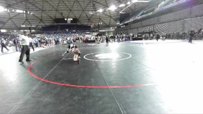 106 lbs Quarterfinal - Morgan Presley, White River Hornets Wrestling Club vs Bodie Slater, Big Cat Wrestling Club