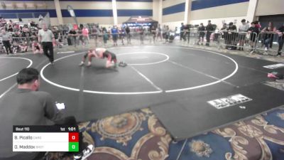 150 lbs Round Of 32 - Bryan Picallo, Cardinal Gibbons vs Oakley Maddox, Brothers Of Steel