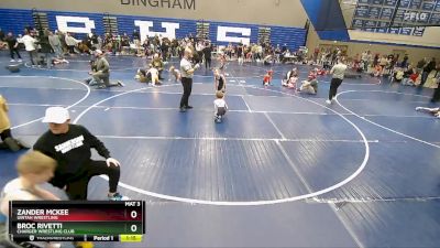 54 lbs Quarterfinal - Broc Rivetti, Charger Wrestling Club vs Zander Mckee, Uintah Wrestling