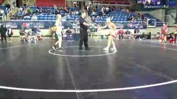 132 lbs Round Of 32 - Cassia Zammit, Ohio vs Liana Carney, Alaska