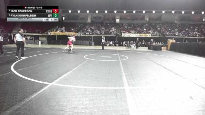 235 lbs 3rd Place - Jack Eckerson, Virginia Tech vs Ryan Krimpelbein, Life