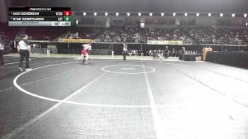 235 lbs 3rd Place - Jack Eckerson, Virginia Tech vs Ryan Krimpelbein, Life