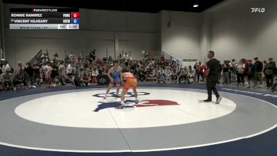 57 lbs Champ. Round 2 - Ronnie Ramirez, Pounders WC vs Vincent Kilkeary, Ohio RTC/ Titan Mercury Wrestling Club (TMWC)