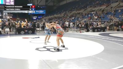 150 lbs Cons. Rd Of 16 - Donovan Rosauer, Illinois vs Matthew O'Neill, Pennsylvania