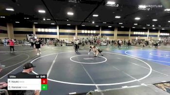 126 lbs Consi Of 4 - Parker Hayes, Wasatch WC vs Caden Hanover, Poway Elite