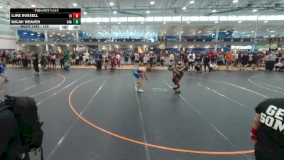 120 lbs Cons. Round 2 - Luke Russell, Upgraded Industries vs Micah Weaver, Unattached