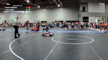 80 lbs Cons. Round 2 - Royal Newman, Lawrence Elite vs Paul Jones, Piper