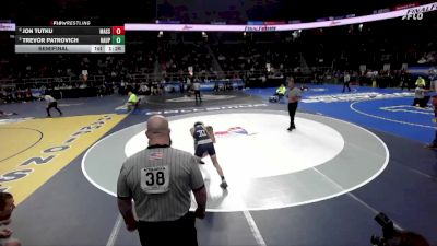 I-101 lbs Semifinal - Jon Tutku, Massapequa vs Trevor Patrovich, Hauppauge