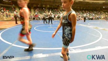 52 lbs Consi Of 8 #2 - Amelia Fox, Cushing Tigers vs Chaps Herman, Bartlesville Wrestling Club