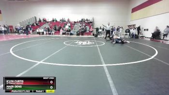 215 lbs Champ. Round 2 - Maer Deng, STALEY vs K`lyn Curtis, ST THOMAS AQUINAS