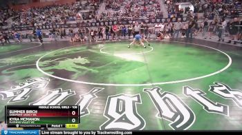 108 lbs Quarterfinal - Summer Birch, Sandpoint Legacy WC vs Kyra McMahon, Flathead Valley WC