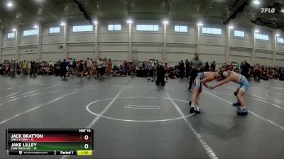 132 lbs Semis & 1st Wrestleback (8 Team) - Jake Lilley, Cow Rock WC vs Jack Bratton, Ohio Storm