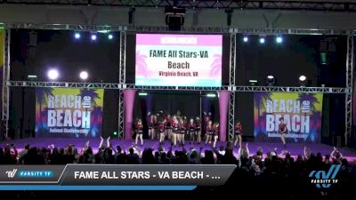 FAME All Stars - VA Beach - BARBIES [2022 L1.1 Youth - PREP Day 1] 2022 ACDA Reach the Beach Ocean City Cheer Grand Nationals
