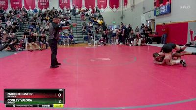 165 lbs Cons. Round 2 - Maddox Caster, Palisade vs Conley Valora, Hayden