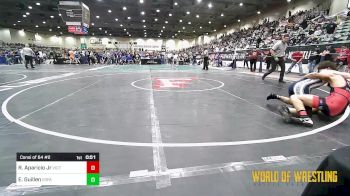 125 lbs Consi Of 64 #2 - Rosendo (RJ) Aparicio Jr, Victory Wrestling-Central WA vs Ethan Guillen, Esparto Wrestling