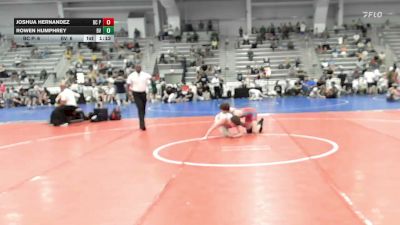 120 lbs Rr Rnd 3 - Joshua Hernandez, BC Predators - HSB vs Rowen Humphrey, Buffalo Valley Blue - HSB