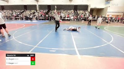 73-M lbs Round Of 16 - Colton Dugan, Souderton Youth Wrestling vs Tyler Gieger, Buxton (NJ)