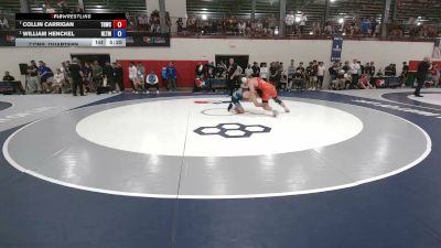 79 kg Cons. Quarters - Collin Carrigan, Tar Heel Wrestling Club vs William Henckel, NLWC/TMWC