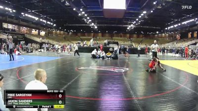 82 lbs Semifinal - Mike Sargsyan, LWC vs Jaxon Sanders, Lost Tribe Wrestling