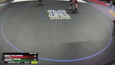 Cons. Round 2 - Kennedy Werner, Norfolk Girls vs Trinity Williamson, Crete Girls