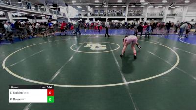 135 lbs Final - Ella Neishel, North Providence vs Peyton Dowe, ME Trappers WC