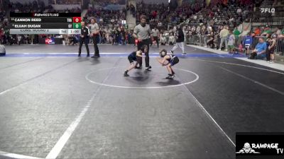 46 lbs Cons. Round 2 - Elijah Dugan, Kansas YG vs Cannon Reed, Trailblazer