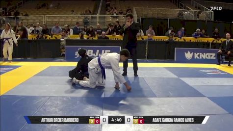 Asafe Garcia Ramos Alves vs Arthur Breier Barbiero 2025 Pan Jiu Jitsu IBJJF Championship
