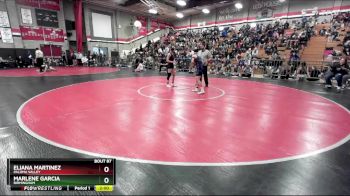 100 lbs Champ. Round 2 - Eliana Martinez, Paloma Valley vs Marlene Garcia, Birmingham