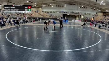 144 lbs Semis & 1st Wb (8 Team) - William Holloway, Soddy Daisy High School vs Thomas York, Station Camp High School