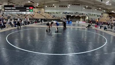 144 lbs Semis & 1st Wb (8 Team) - William Holloway, Soddy Daisy High School vs Thomas York, Station Camp High School