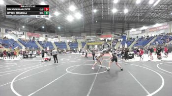 116 lbs Quarterfinal - Braxton Marcotte, Casper WC vs Jayden Mancilla, Ravage WC