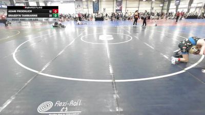 106 lbs Consi Of 8 #1 - Adam Froehlich, NJ vs Braedyn Tammarine, OH