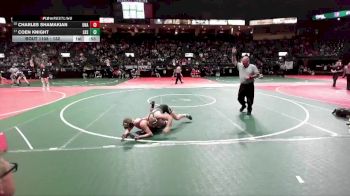 132 lbs Cons. Round 3 - Coen Knight, LBSA vs Charles Shamakian, Unattached