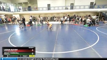 86-92 lbs Round 1 - Jaxson Blevins, Bruin Wrestling Club vs Brody Marshall, Panguitch