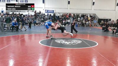 190 lbs Round Of 16 - Michael Mocco, New Canaan vs Rion Lena, Newtown