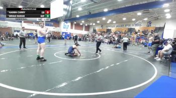 215 lbs Semifinal - Brian Haran, Gilroy vs Kaden Curry, St John Bosco