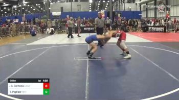 90 lbs Quarterfinal - Cole Cichocki, Lowell Wrestling vs Torrey Paplow, Fmt/mcw Redbulls