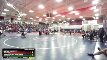 126 lbs Cons. Round 4 - Cristoforo Martinez, Del Norte vs Micah Proffitt, Sahuarita