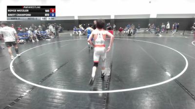 120 lbs Brett Crawford, New York vs Royce Wetzler, Virginia Freestyle