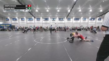 157-165 lbs Quarterfinal - William Riley, N/A vs Joseph Schack, Eagles Wrestling Club