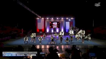Foster High School - Falcons [2025 Game Day Coed Varsity- Large Day 1] 2025 NCA Lonestar Classic & Regional Classic